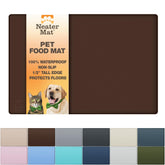 Neater Mat under bowls protects floors from spills.