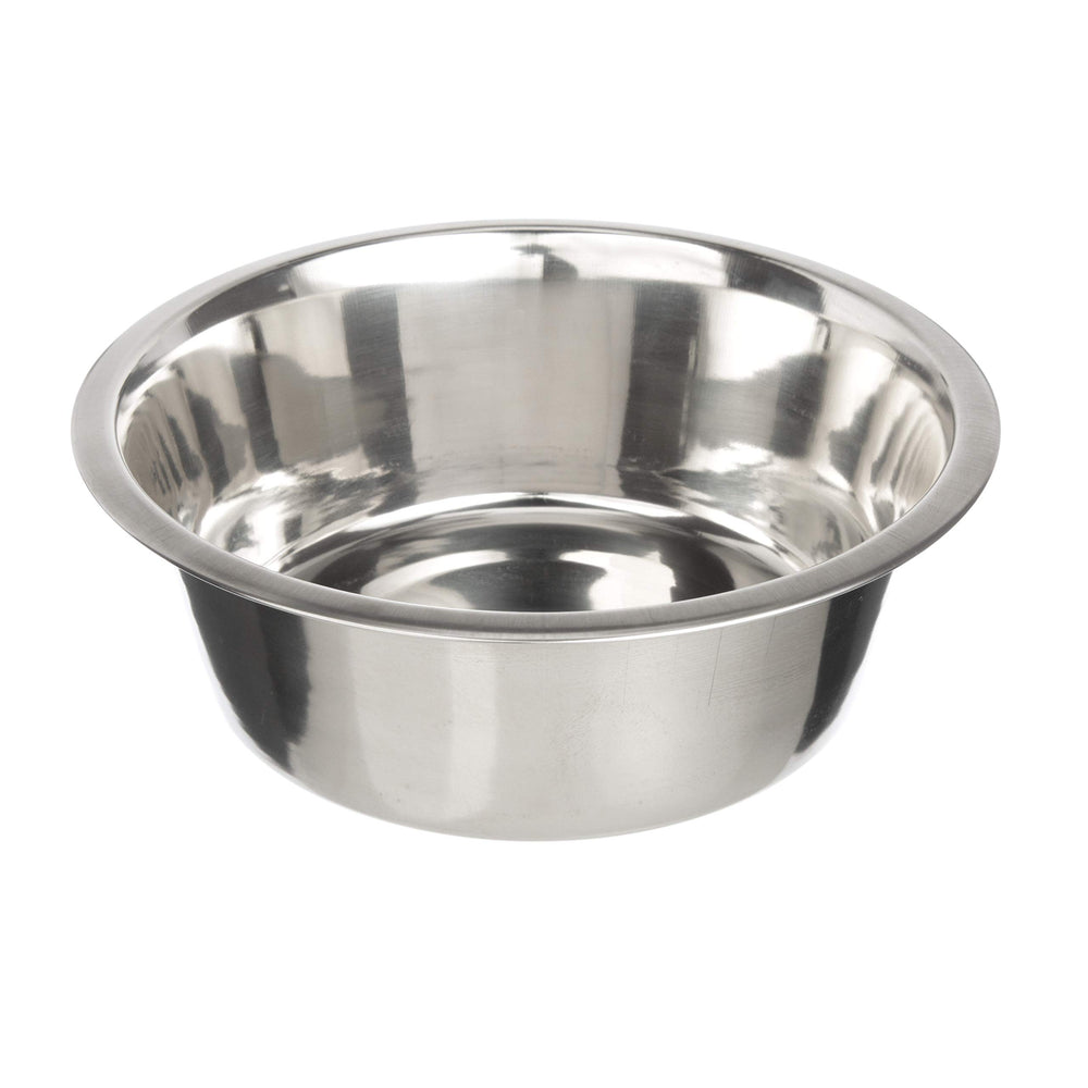 Neater Pet Brands 7 cup stainless steel dog bowl, dishwasher safe and rust resistant.