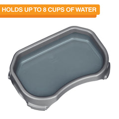 Neater Pet Brands 8-cup-capacity bowl, ample water for small pets.