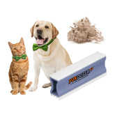 Neater Pet Brands FurDozer main view in purple for fast fur removal on furniture.