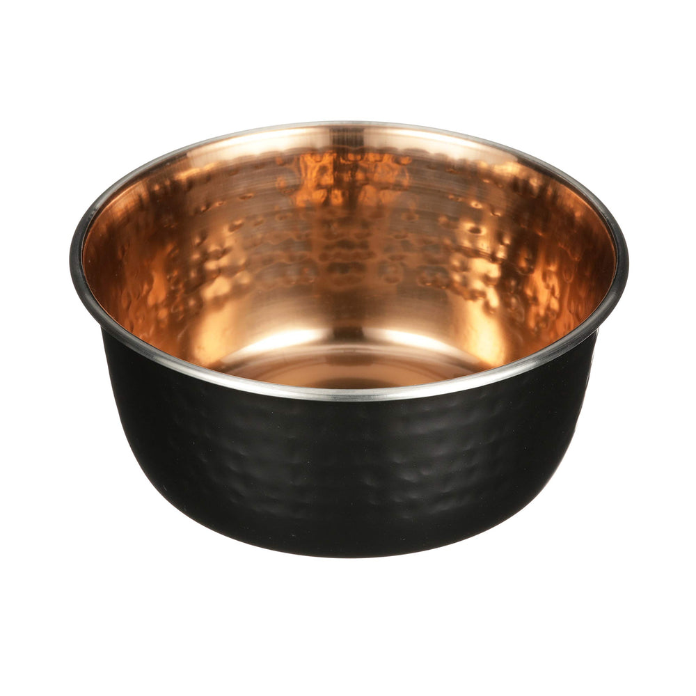 Neater Pet Brands hammered bowl exterior adds stylish flair to meals.