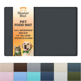 Neater Mat under bowls protects floors from spills.