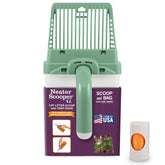 Neater Scooper XL with ergonomic handle enables one-handed litter cleaning