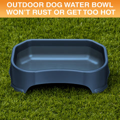 Neater Pet Brands no-spill design bowl reduces splashes during outdoor activities