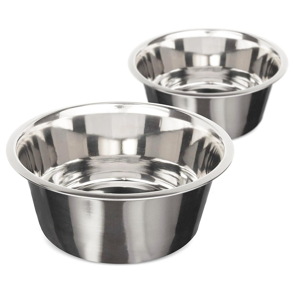 Neater Pet Brands replacement bowls for the Deluxe Large feeder, rust-resistant and dishwasher safe.