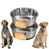 Neater Pet Brands stainless steel dog bowls set of two for long-lasting meals