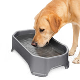 Neater Pet Brands XL outdoor water bowl with 1.25 gallon capacity for dogs.