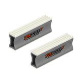 Neater Pet FurDozer 2-Pack Gray for quick, reusable hair removal on carpets and upholstery.