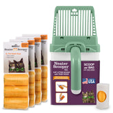 Neater Scooper XL bag-dispenser attachment keeps waste contained for mess-free cleanup