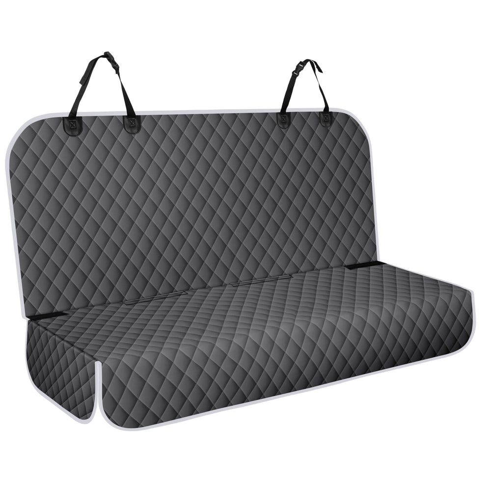 NECKORY backseat cover for dogs with waterproof fabric protects car seats from spills.