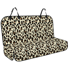 NECKORY backseat cover for dogs demonstrates waterproof protection for upholstery.