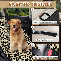 NECKORY universal-fit backseat cover fits sedans, trucks, and SUVs.