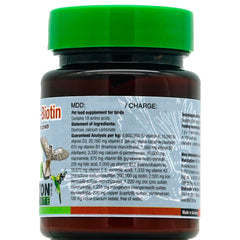 Nekton Bio for Feathering label close-up highlights ingredient focus