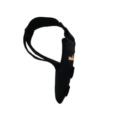 NeoAlly elbow brace left large side view highlights snug protection during movement.