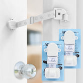 Neobay adjustable door strap overview showing easy, damage-free cat access