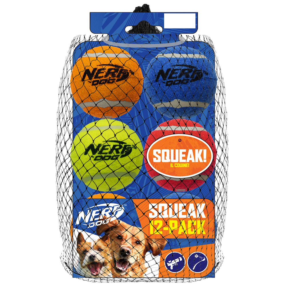Nerf Dog 12-piece toy gift set for versatile fetch and training sessions.