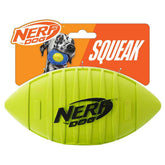 Nerf Dog Blitz squeak football outdoor toy for fetch and rugged play