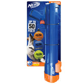 Nerf Dog large tennis ball blaster launching up to 50 feet for energetic fetch.