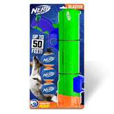 Nerf Dog Tennis Ball Blaster ready for outdoor fetch with long-distance launches.
