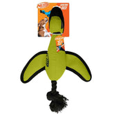 Nerf Dog Trackshot Launching Duck toy, 16.5 inches, ideal for long outdoor fetch.