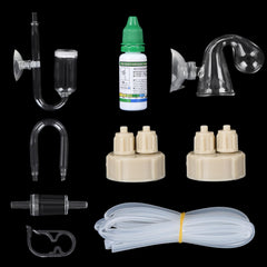 NestBasics CO2 level indicator reagent package ready for aquarium use