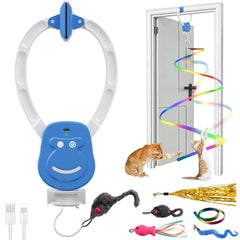 NestChroix clip-on interactive cat toy for vertical play and exercise.