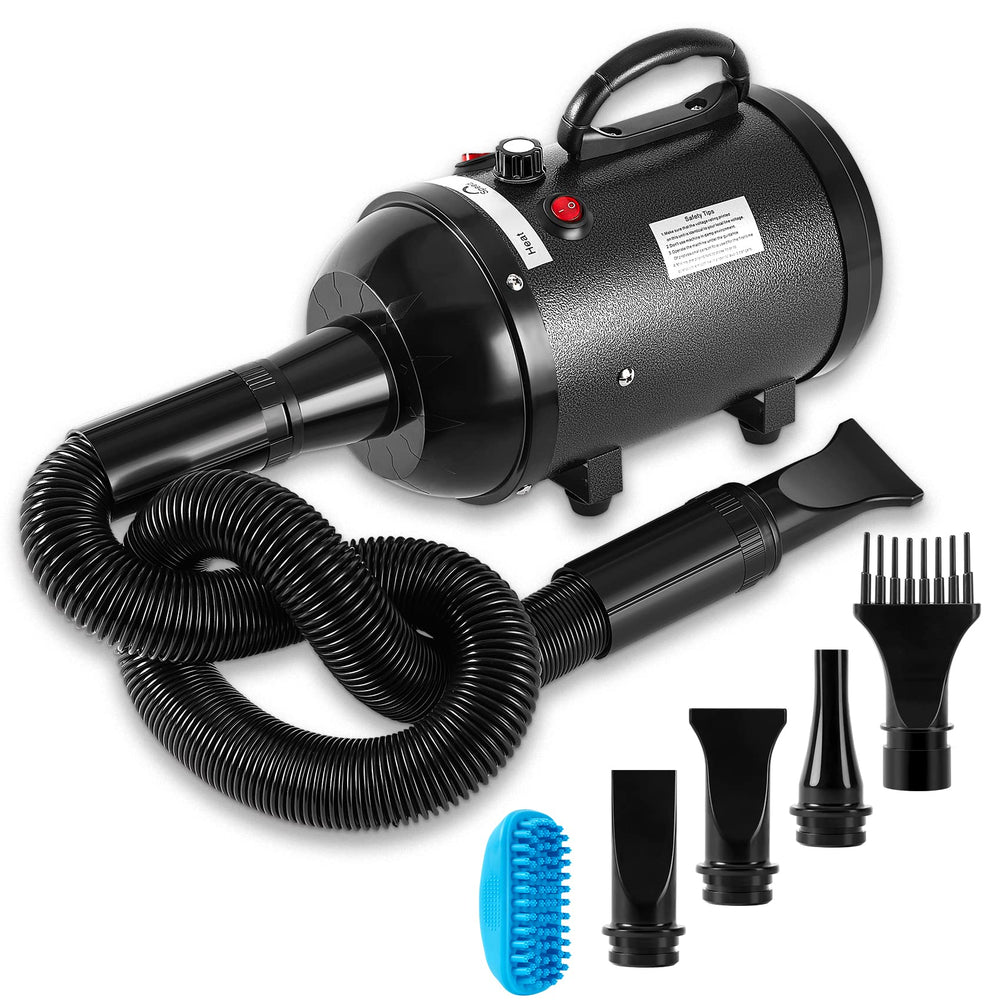 NESTROAD dog dryer with high velocity motor for fast grooming sessions