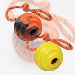 Nevperish bright color dog toy captures attention for fun training