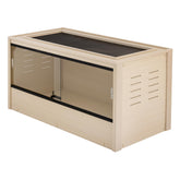 New Age Pet Mojave Reptile Lounge with front doors for easy feeding and cleaning.