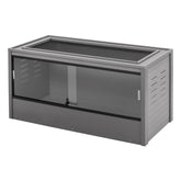 New Age Pet Mojave Reptile Lounge front doors for easy access and feeding.