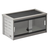New Age Pet Mojave Reptile Lounge front doors for easy feeding and cleaning