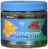 New Life Spectrum Naturox Marine 1mm sinking pellets provide balanced protein for everyday feeding.