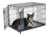 New World 36-Inch crate with front door for easy access and secure containment.