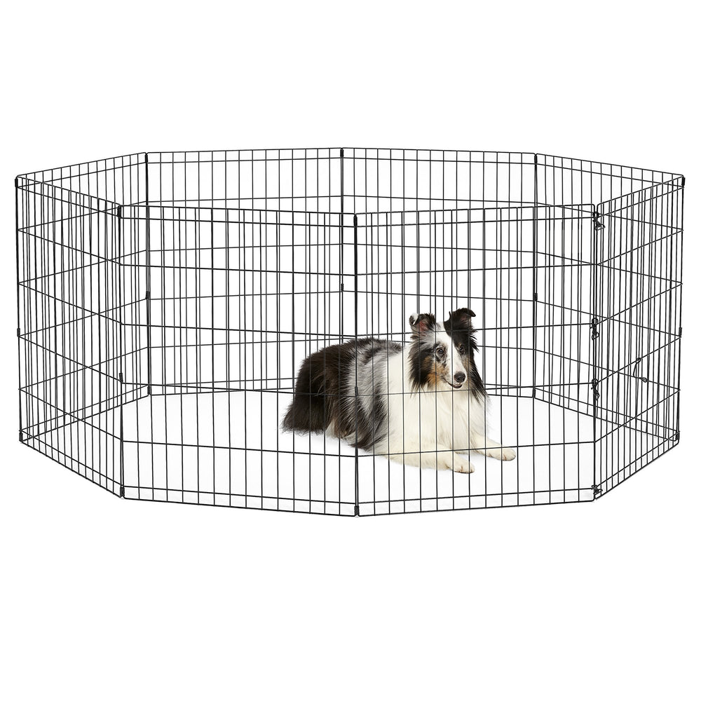 New World exercise pen standalone play area for indoors or outdoors, perfect for small pets.