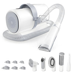 NEWBULIG 5-in-1 pet grooming vacuum kit for versatile at-home grooming sessions