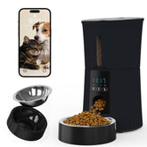 NEWBULIG automatic feeder with 4L tank for extended, worry-free meals.