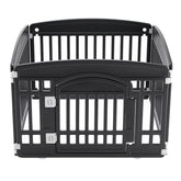 NEWBULIG Dog Playpen 4-Panel assembly view for quick indoor or outdoor setup.