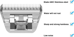 Newbulu 4FW blade for quiet, clean cuts