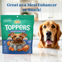 Newman's Own Chicken Soup Topper chicken-first-ingredient highlights real protein
