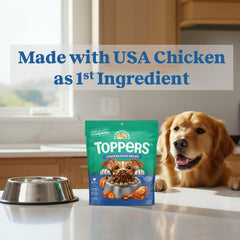 Newman's Own Chicken Soup Topper soft-dry-morsels boost texture and palatability