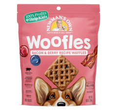 Newman's Own Woofles are wheat-, corn-, and soy-free.