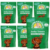 Newman's Own Original Beef Jerky Dog Treats pack front showing high-protein reward.
