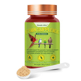 Nexalo Rithu Bird Vitamins bottle pour enhances daily nutrition for parrots
