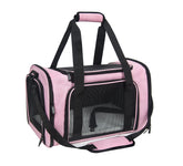 NextFri soft sided carrier top view, travel-ready for small pets.