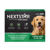 NEXTSTAR dog flea-tick 30-day protection topical drops for steady defense.