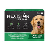 NEXTSTAR dog flea-tick topical 30-day protection applied to the skin