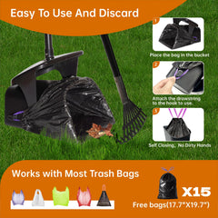 Nibnozy large capacity bin reduces trips for multi-dog homes