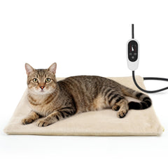NICREW Cat Heating Pad front view shows a warm, inviting nap spot for pets.