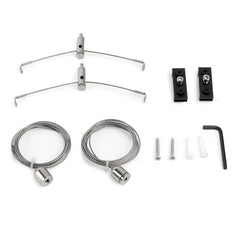 NICREW Reef Light Hanging Kit included hardware enables multi-light hanging