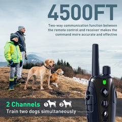 Nikketta remote showing 4500 ft range for precise recall